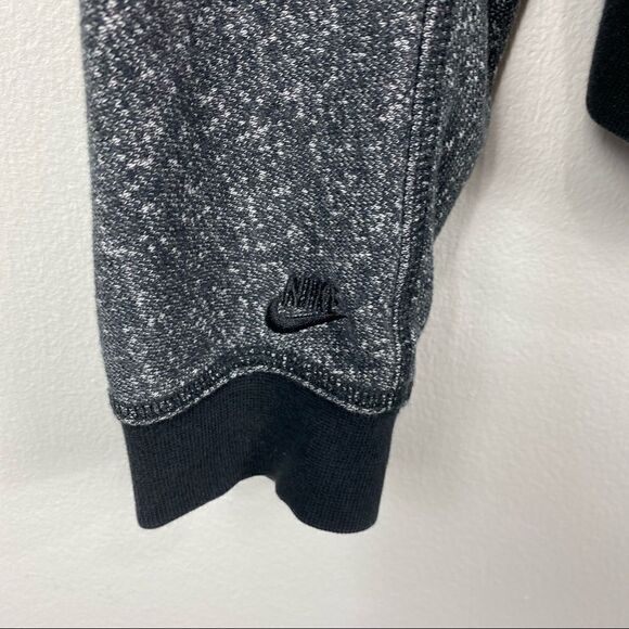 Nike Cropped 1980 Hoodie sweatshirt gray - Picture 5 of 6